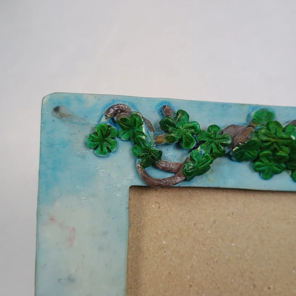 Resin 3d Dinosaur Prehistoric Picture Frame 3 X 5 Photo